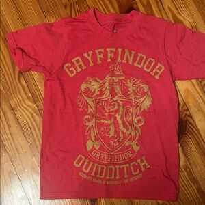 Gryffindor Kids Quidditch Tee - Red